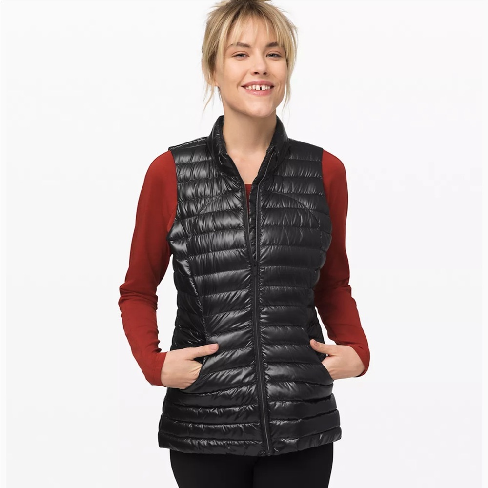 NWT LULULEMON Pack it Down Vest Shine Size 6
